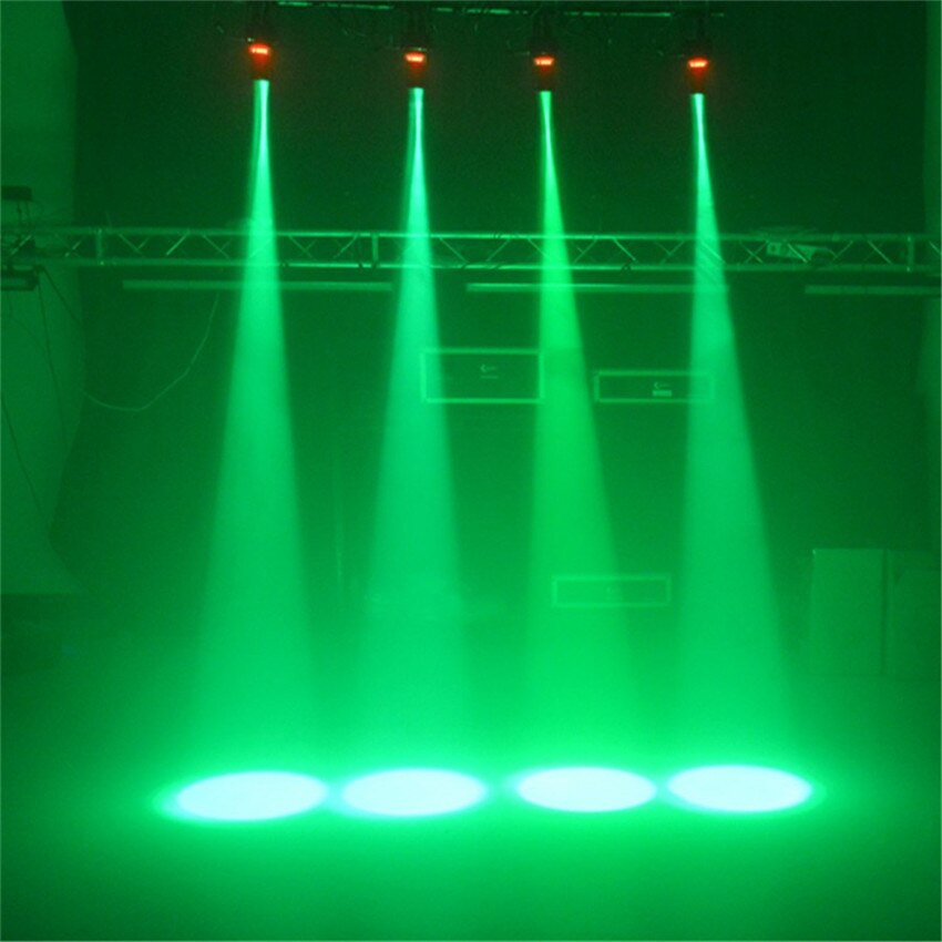 Spot lumineux pour Disco Bean LED de 5W, lumière de scène monocouleur avec faisceau de boule, lampe pour scène pour DJ fête KTV KTV