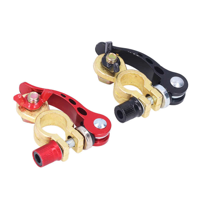 Battery Terminal Clamp Firm Battery Terminal Connectors Universal High Strength for Automobile