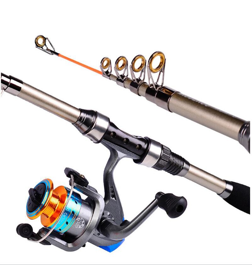 Sea Rod Set Long-Range Cast Rod Fishing Reel Fishing Rod Bag Combination Carbon Fiber Sea Fishing Rod Sea Rod