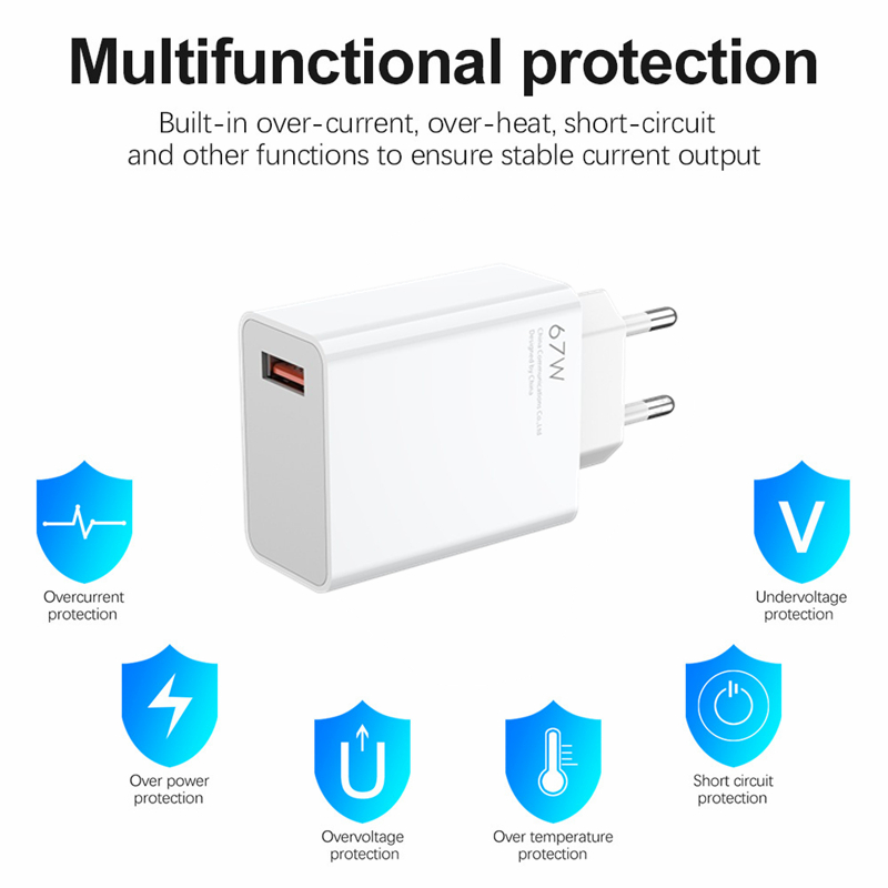 6a 67w eu erittäin nopea laturi xiaomi 10 11 12 lite 13 redmi note 10 11t 12t 13 poco  f4 f5 x4 x5 pro type-c usb-latauskaapeli