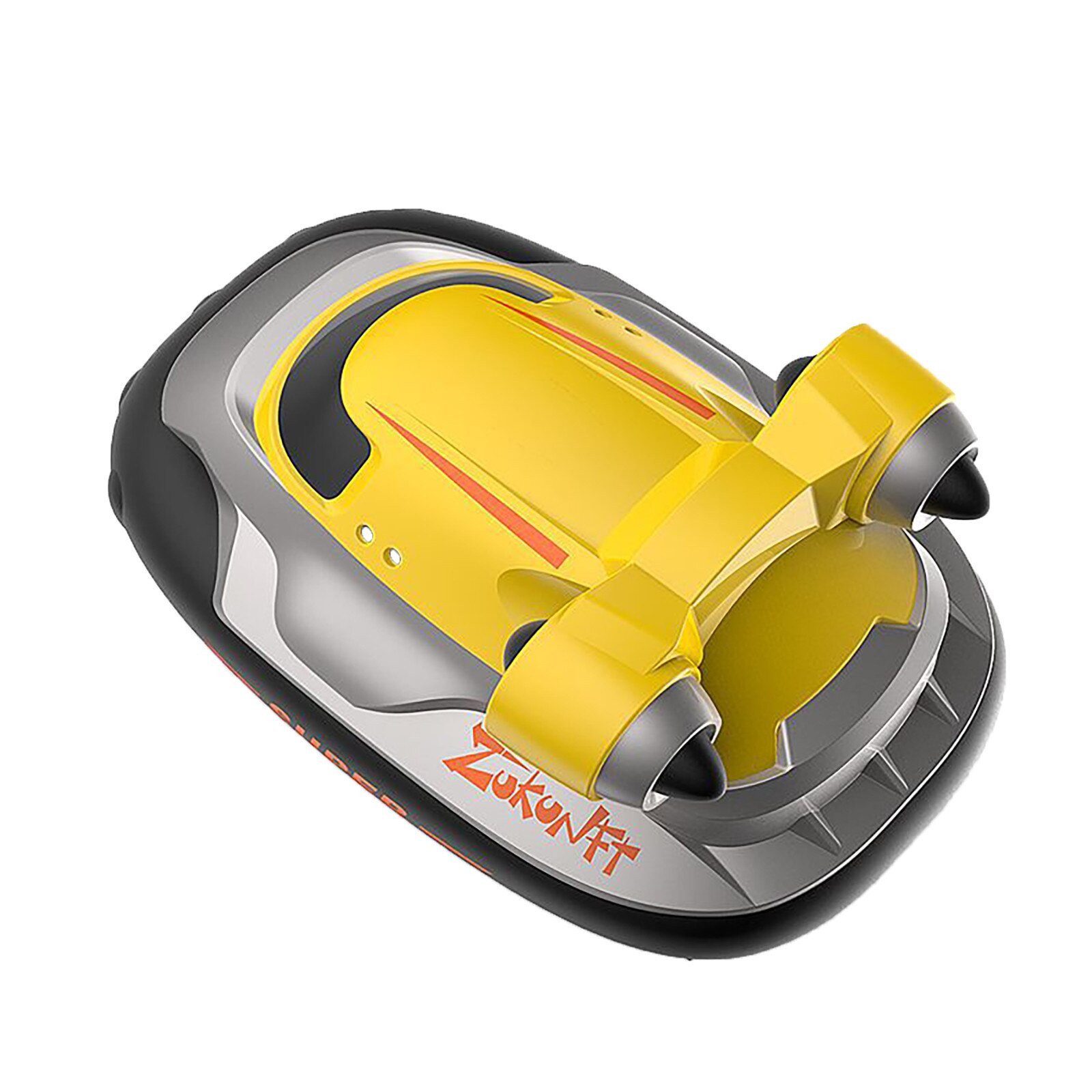 Kinderen 2.4G Draadloze Mini Hovercraft Speelgoed Jongen Water Elektrische Afstandsbediening Boot Speedboot Zeilen Model Rc Boten Kids Speelgoed: YELLOW