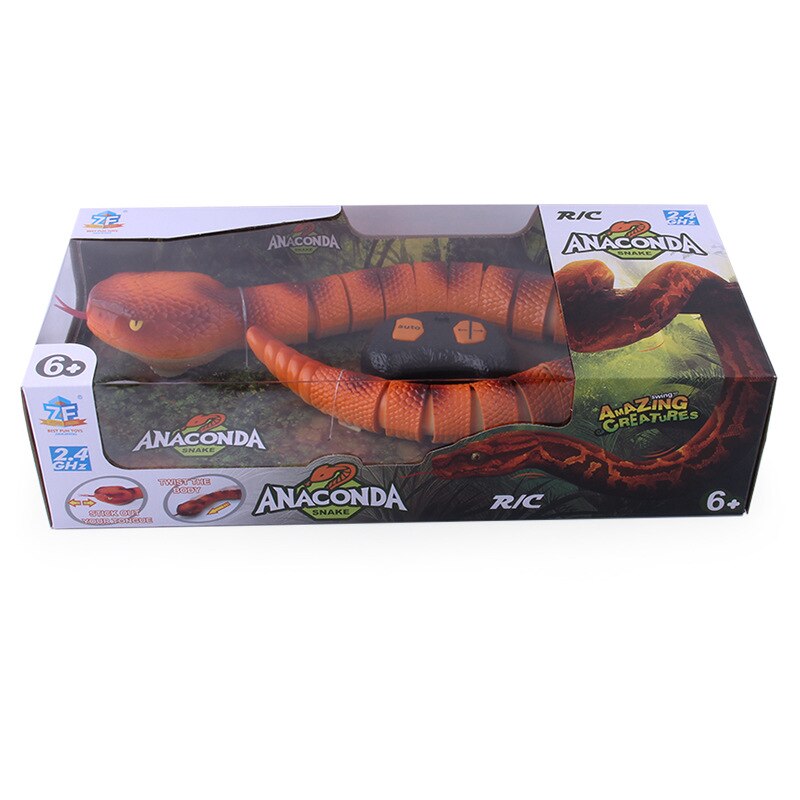Kids Toys Remote Control Snake Infrared Remote Cntrol Python Spoof Prank Electric Cobra Children's Toys