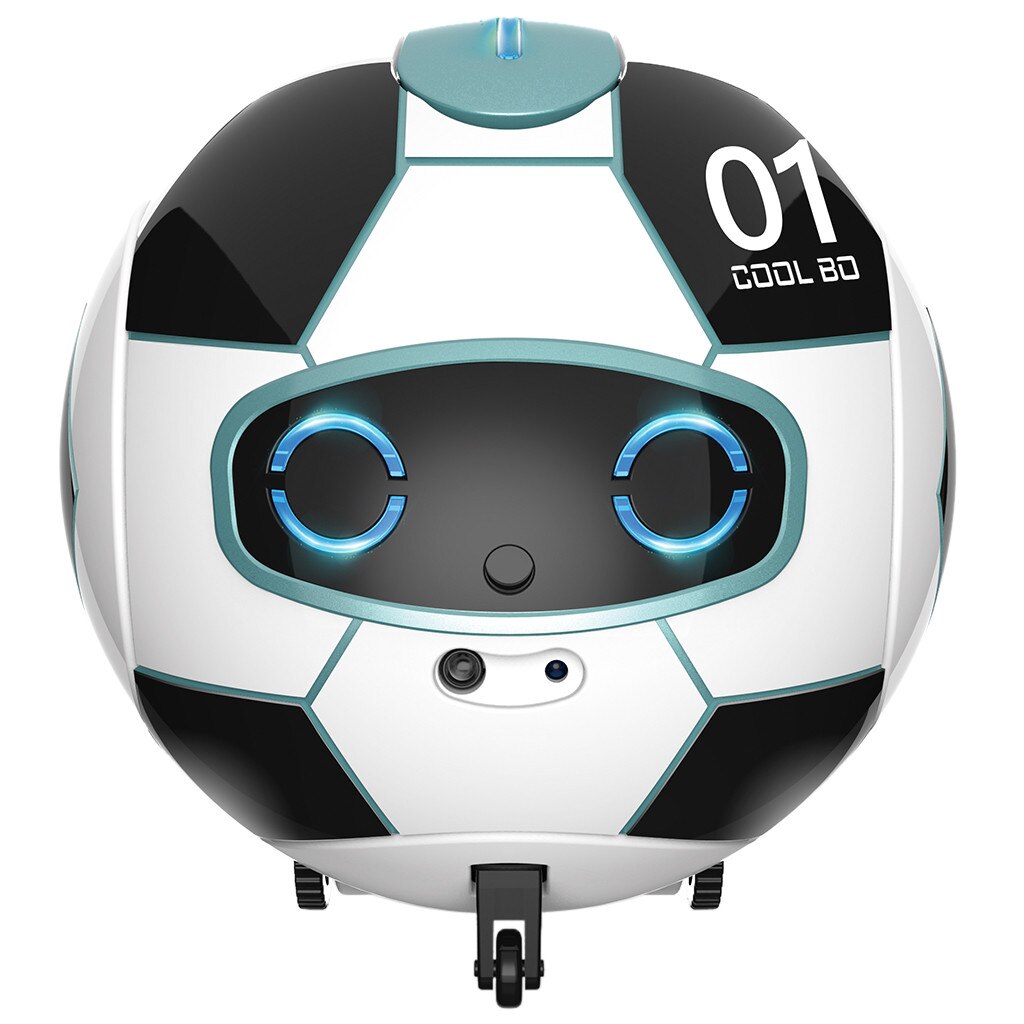 Hiinst FX-J01 Coolbo Voetbal Intelligente Spraakherkenning Touch Control Obstakel Vermijden Sing Dance Rc Educatief Robot Speelgoed