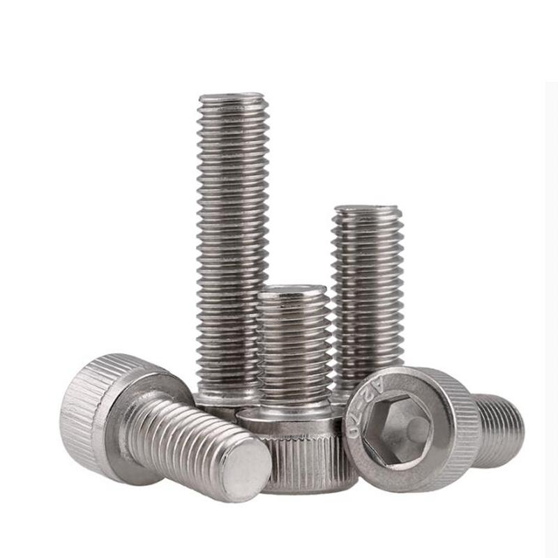 M3 Length 4/5/6/8/10/12/14/16/18/20/22/25/30mm 304 Stainless Steel Allen Hex Socket Head Cap Screws Bolt DIN912