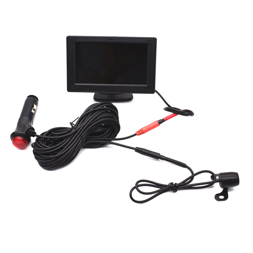 5 Inch inch Car Monitor TFT LCD 5" HD Digital 16:9 800*480 Screen 2 Way Video Input For Reverse Rear View Camera DVD VCD