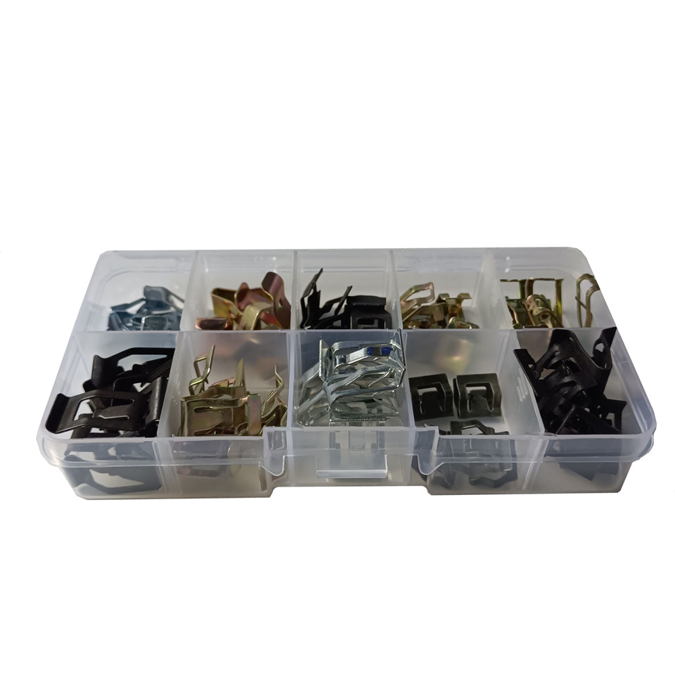 Garniture de lecteur de son DVD de Navigation de voiture, Clip de fixation en fer métallique, coffret de réparation pour Lada Geely Chery Volvo Mini Opel Land Rover BYD