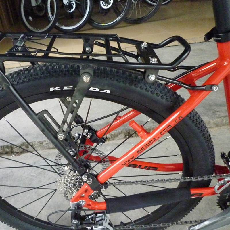 Achter Fiets Rack Bijna Universele Verstelbare Fiets Fietsen Cargo Bagagedrager Rack Heavy Duty