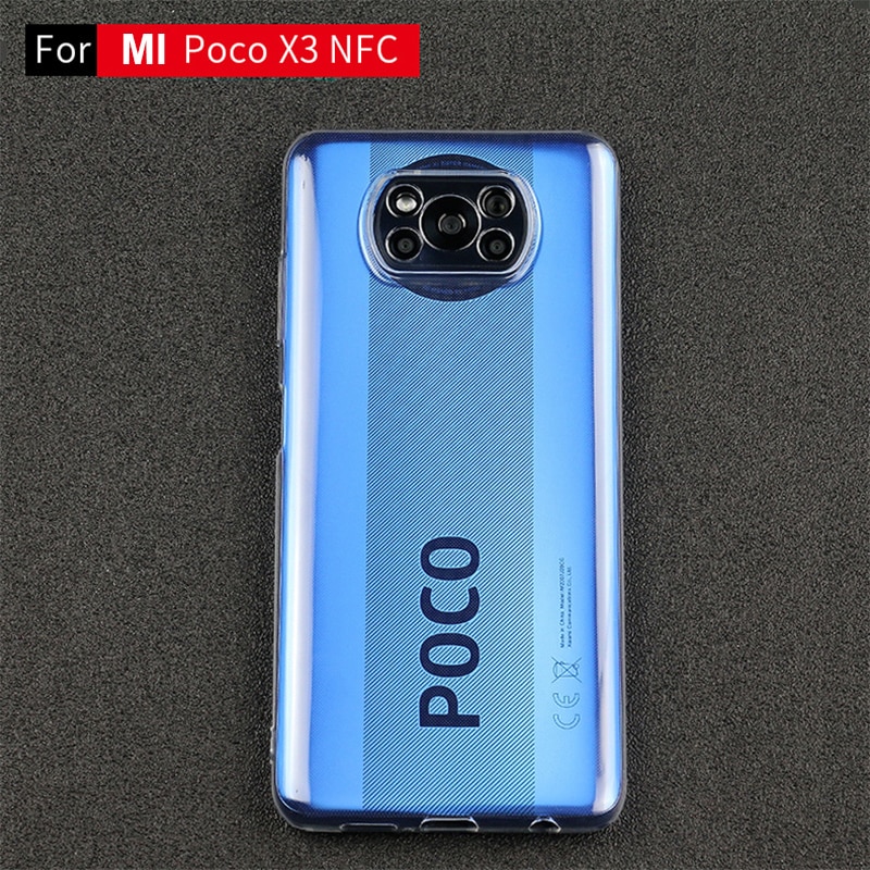 Transparante zachte tpu telefoon case voor xiaomi poco x3 nfc X3 PRO F3 GT M3 global versie Ultra Dunne clear back cover coque