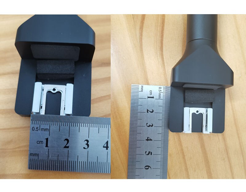 Wireless Microphone holder interview Handheld transmitter cold shoe Handle Grip with Windscreen for Relacart Synco Rode Mic