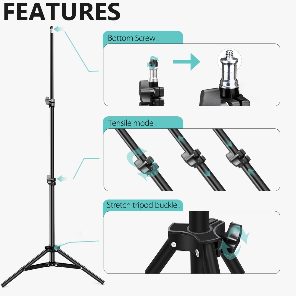 Vamson Statief Voor Telefoon Statief Voor Camera Voor Telefoon Mobiele Telefoon Mobiele Smartphone Canon Projector Mount Stand Monopod VLS02C