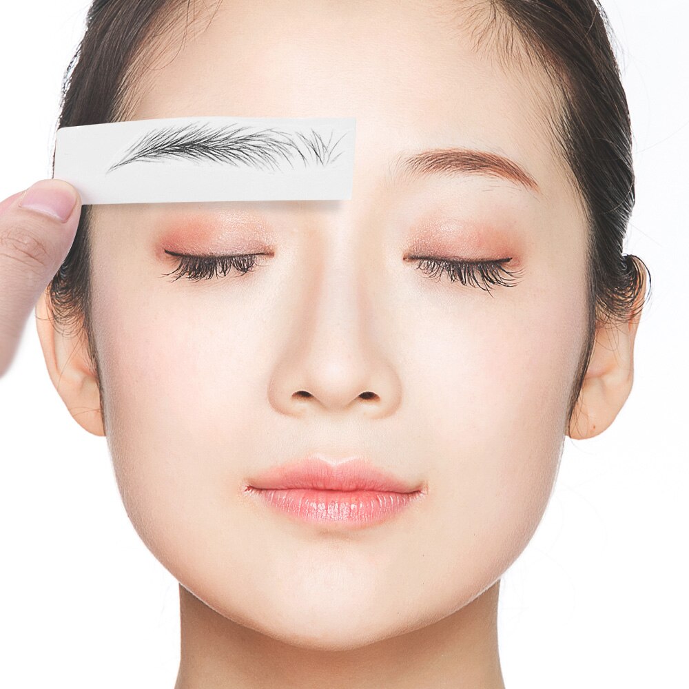 3d øjenbryn klistermærke bionisk bryn semi-permanent vandoverførsel vandtæt tatovering øjenbryn broderi øjenbryn patch makeup værktøjer