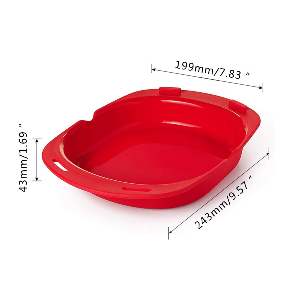 Molde de silicona para horno microondas, utensilio para tortilla, bandeja de horneado furtivo, rollo de huevo, accesorios de cocina