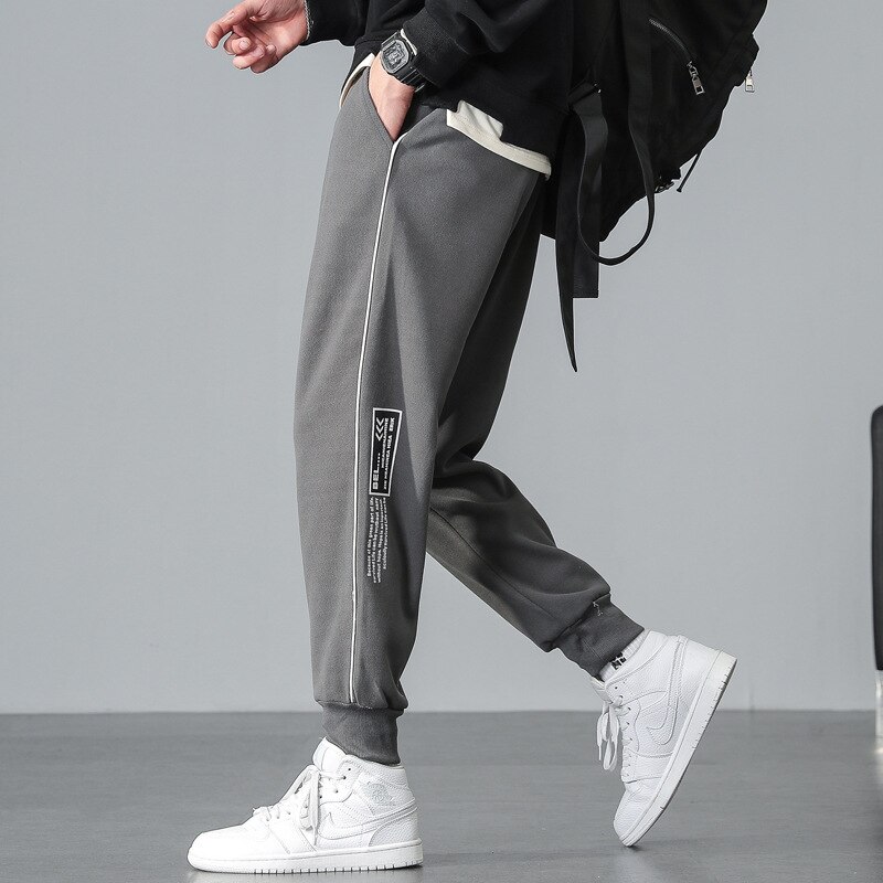 Lente En Herfst Mannen Casual Broek Corduroy Running Sport Fitness Training Losse Mannen Broek Joggingbroek Voor Mannen: C1 / 4XL
