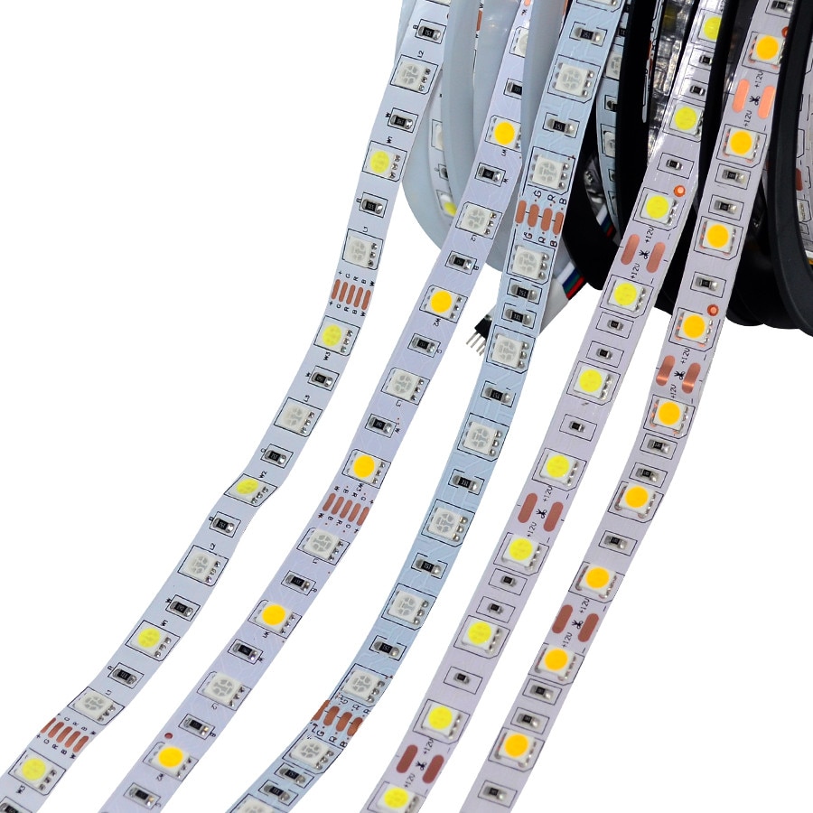 Zigbee APP Control RGBW Led Strip lights Smart Home Controller waterproof Tape lights work with ZLL Echo Plus and Lightfy Hub