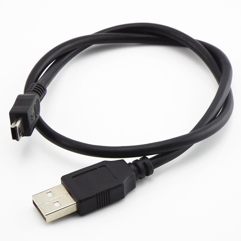 Mini USB Cable T-port mini USB Data Cable 0.3M 0.5M 1.5M 3M 5M USB To USB Fast Charger For MP3 MP4 Player Car DVR Digital Camera