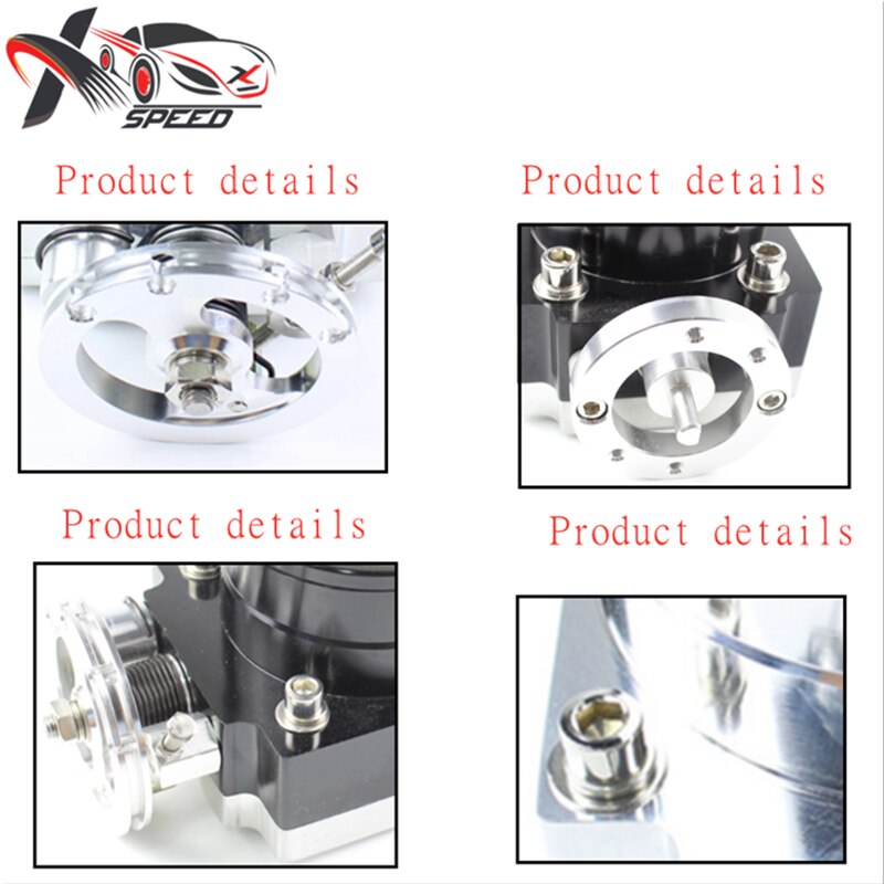 65mm Throttle Body Universal VQ35 High Flow Performance Intake Manifold Aluminum