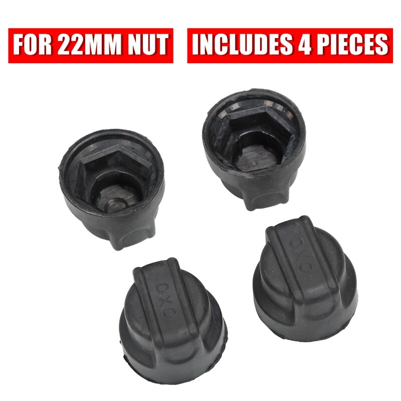 Macury-Tapa de tuerca de tornillo para Speedual Series Zero 8X 10X 11X Zero 9 10 Dualtron moto eléctrica, tuerca protectora a prueba de polvo de 22mm y 18mm: for 22mm nut