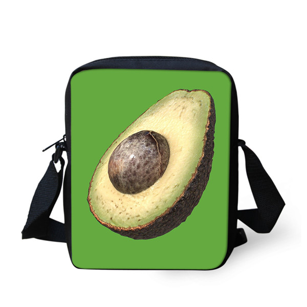 Nette Obst Avocado Schulter Bote Tasche Kühlen Sommer Umhängetasche für Mädchen Telefon Tasche Einkaufen Taschen Mochila Infantil: er00787E
