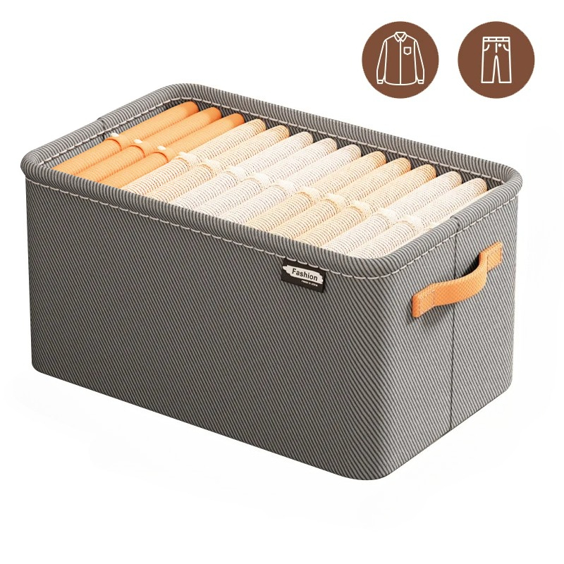 Säilytysjärjestäjät paksuuntuvat vaatteiden järjestäjät housut villapaidat säilytyskaapit laatikot järjestäjä farkut säilytyslaatikko vaatekaappi vaatteet: Luumu
