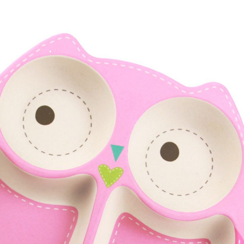 Baby Cute Bowls Plate Tableware Children Infant Food Feeding Container Placemat Dishes Child Kids Feed Plate