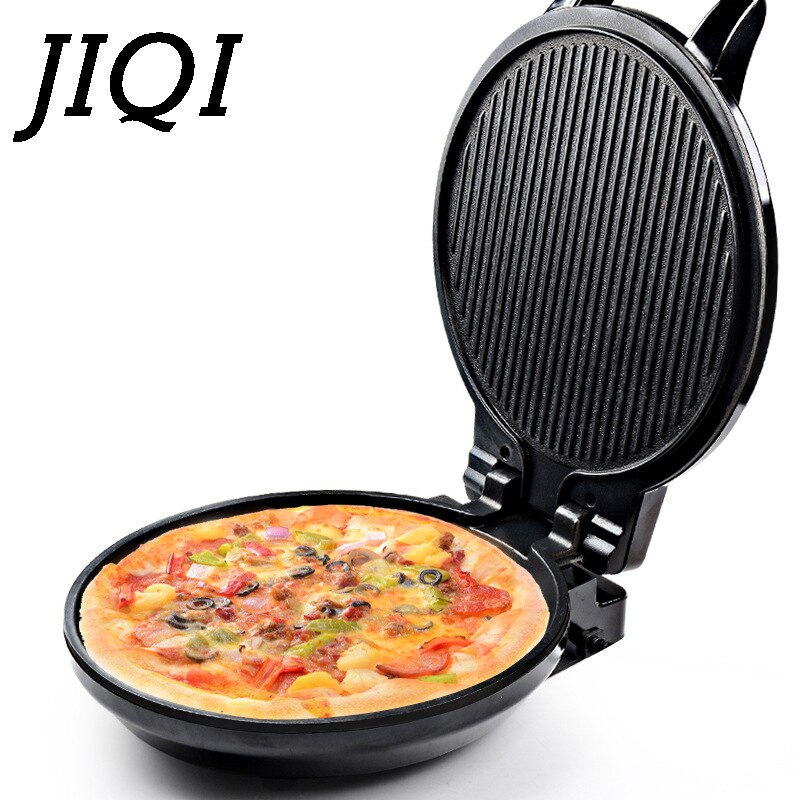 JIQI-plancha eléctrica para hacer crepes, máquina para hornear tortitas, Pizza, China, Primavera
