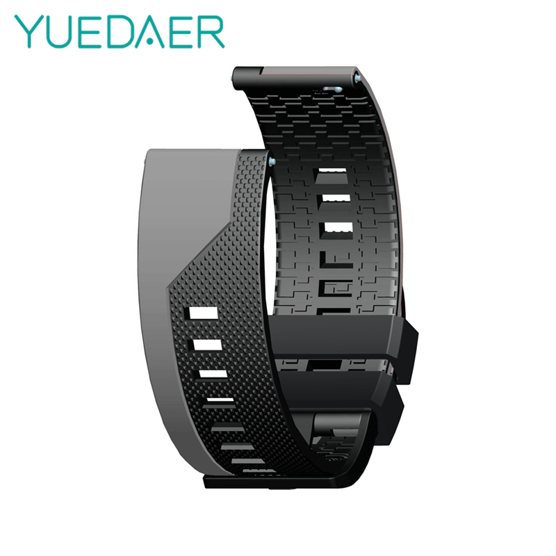 YUEDAER Per Amazfit GTR 47 MILLIMETRI Cinghia Per Huami Amazfit Bip Lite/Stratos 3 2/Pace/GTS watch Band Per Huawei GT 2 Cinturino Della Banda: Black Gray / 22mm