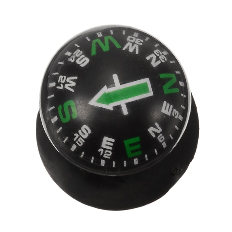 Car Boat Guide Camping Hiking Compass Dashboard Suction Cup Compass Ball 28mm Automotive Outdoor Travel Direction Guiding