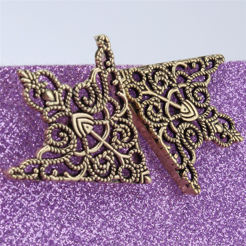 Broche para Cuello de camisa Pin esquinero hebillas Vintage Crown Hollow patrón para hombres mujeres accesorios de ropa de esquina