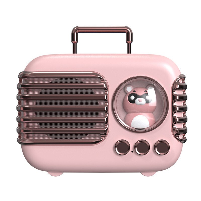 Leuke Bluetooth Speaker Mini Draadloze Mini Stereo Outdoor Draagbare Kaart Subwoofer Meisje