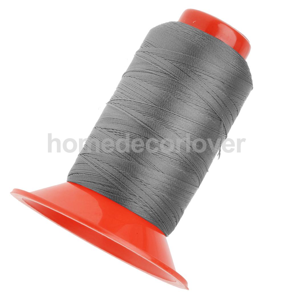 4Pcs 500m Bonded Nylon Thread Heavy Duty Awning Tent Backpack Leather Sewing Spool Cord for Hand and Sewing Machine Durable