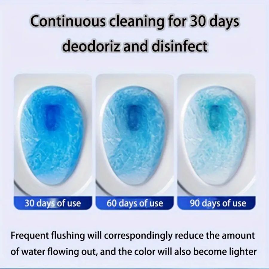 Automatischer wc-reiniger, wc-reiniger in rosenform, wc-Deodorant, wc-geruchsentferner, urinfleckenentferner