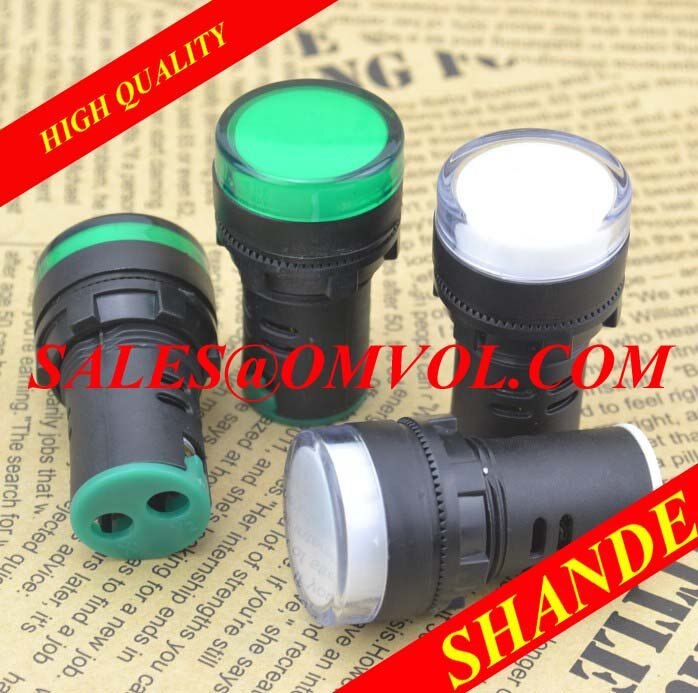 22mm led Indicator lamp blue green red white yellow pilot lamp