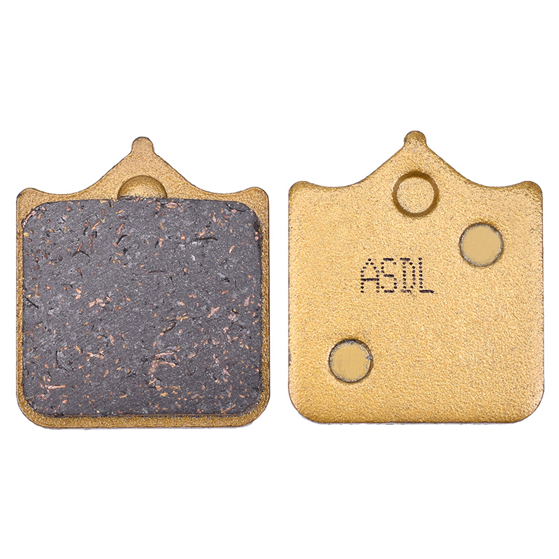 Pastiglie freno anteriori moto per BREMBO 20 7850 / 20 8343 11/21 o 35/45 - 4 pistoni P4/34 / @ 65mm 100mm Spaziatura 65mm 4 impostato di pastiglie: Arancione