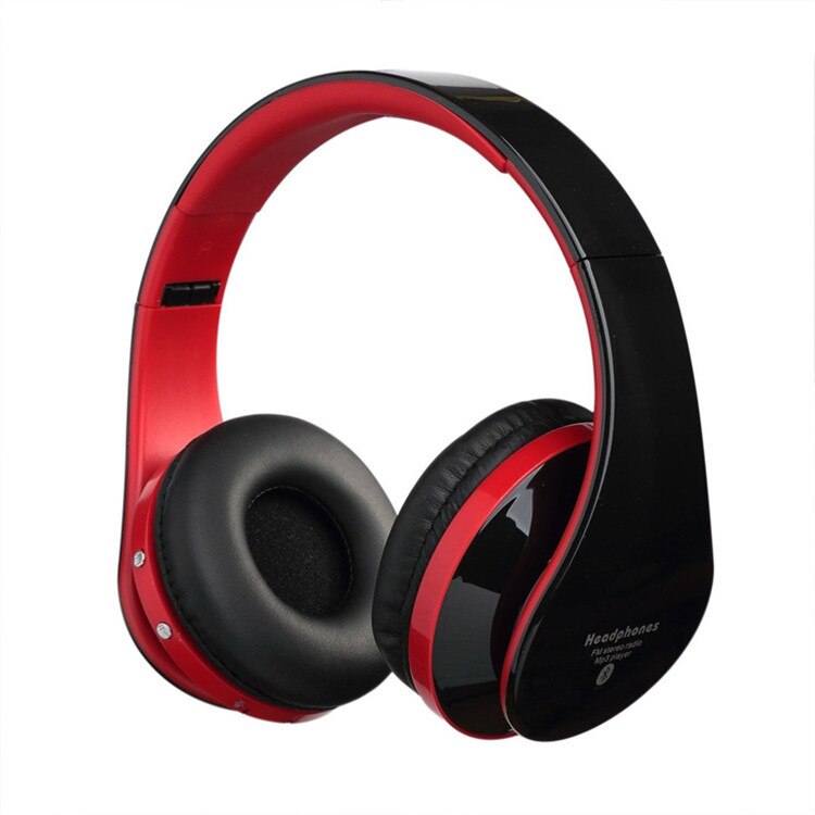 Cuffie Bluetooth senza fili kit con TV Usb Adattatore di Collegamento-ideale design Ergonomico per La Visione di Privato: rosso