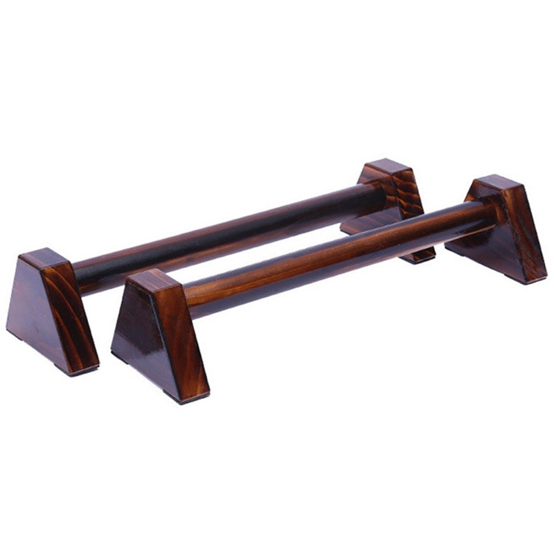 Soportes de realce de madera de 40CM, soporte de mano, barra paralela de equilibrio, equipos de Fitness para construcción de cuerpo