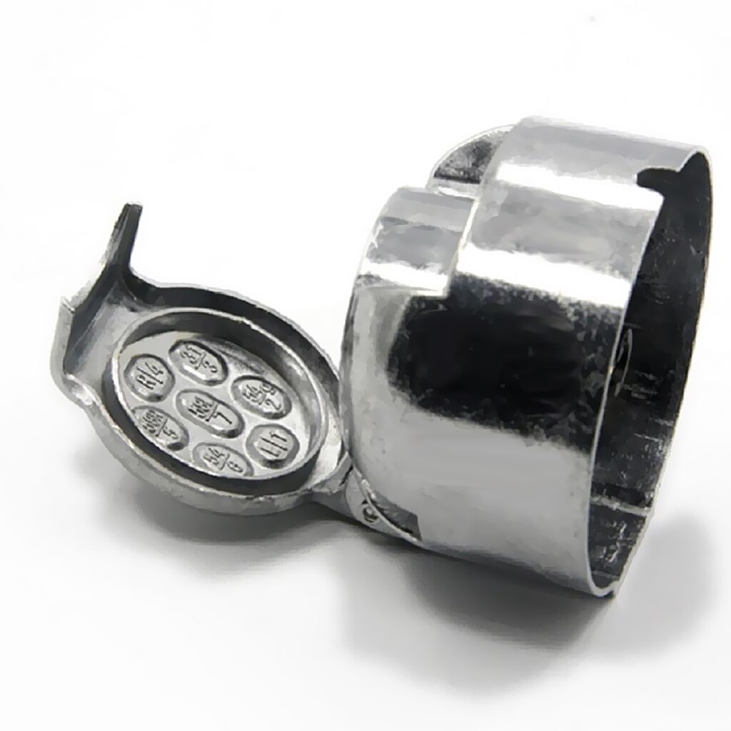 7 Pin 12V Trailer Truck Boat RV Plug Round Wiring Lights Tow Bar