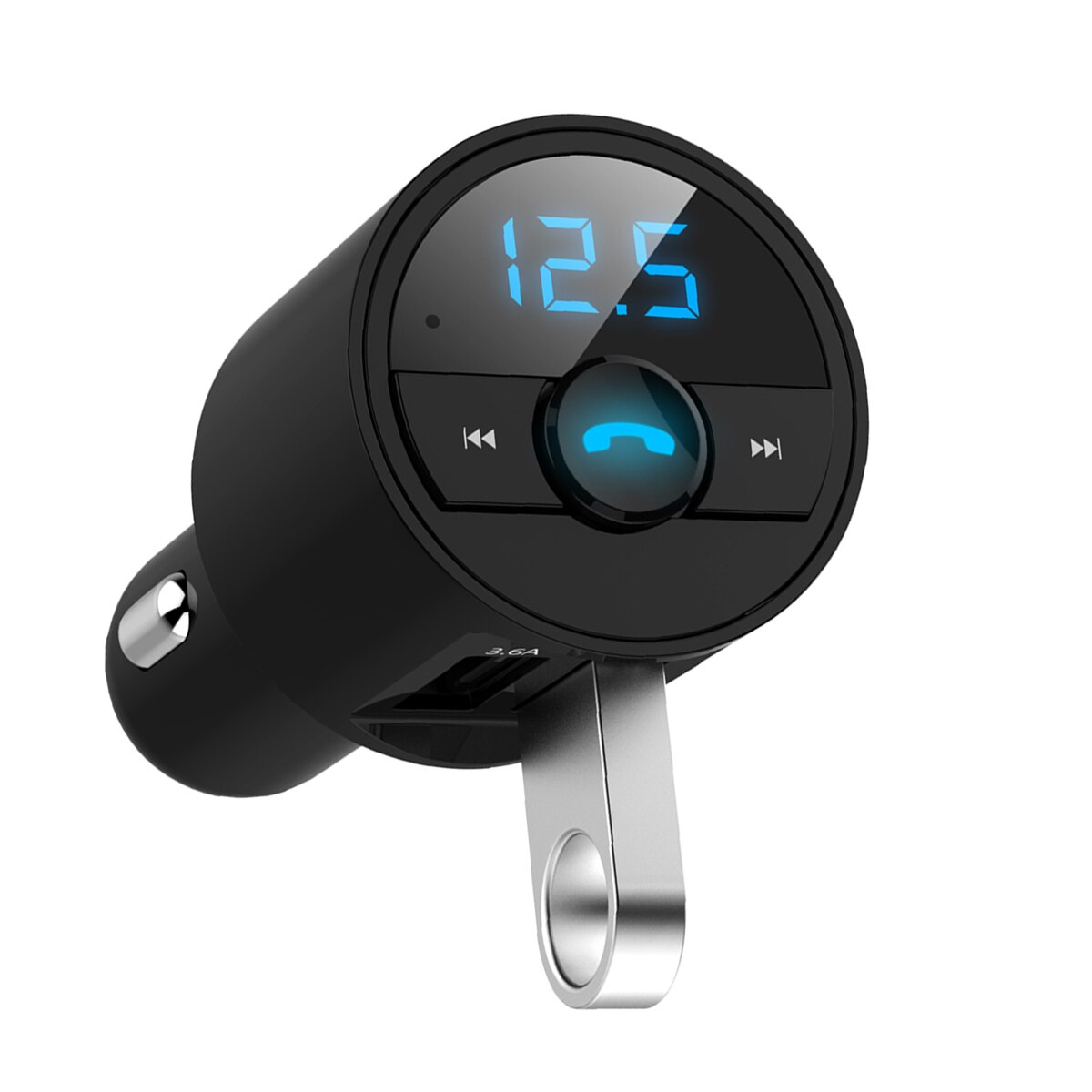 Wireless FM Transmitter Bluetooth Car Cigarette Lighter Music Player Handsfree Calls Echo Cancellation CVC Transmitter Car Kit