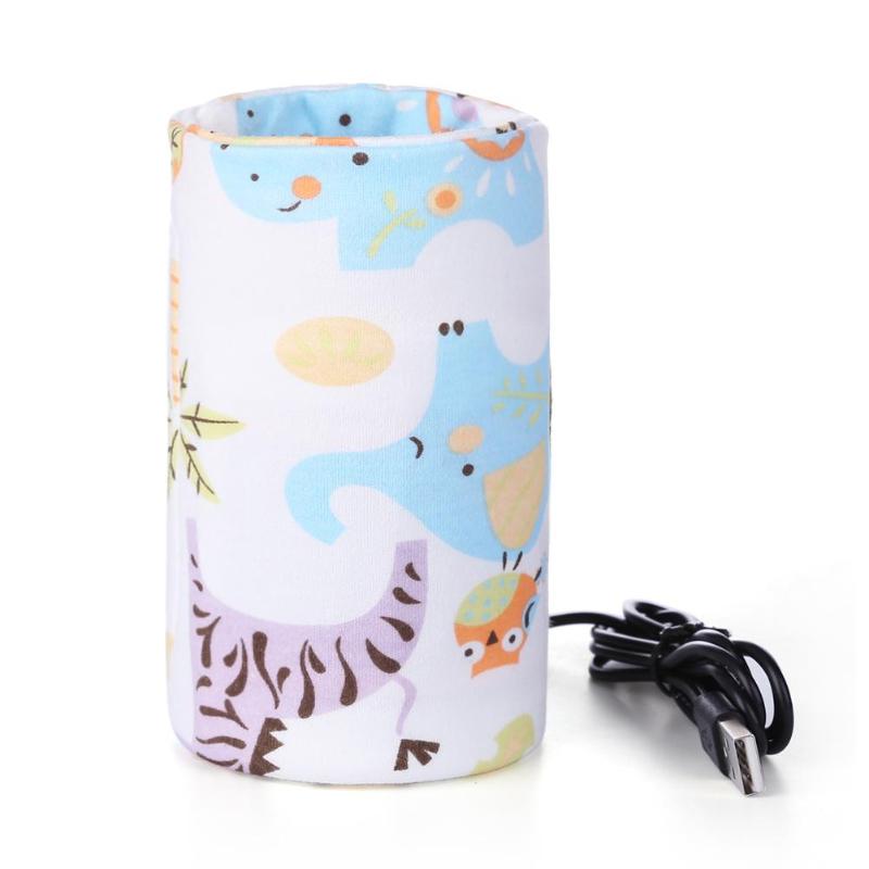 USB Baby Flasche Wärmer Tragbare Milch Reise Tasse Wärmer Heizung Kleinkind Fütterung Flasche Tasche Lagerung Bucht: 07