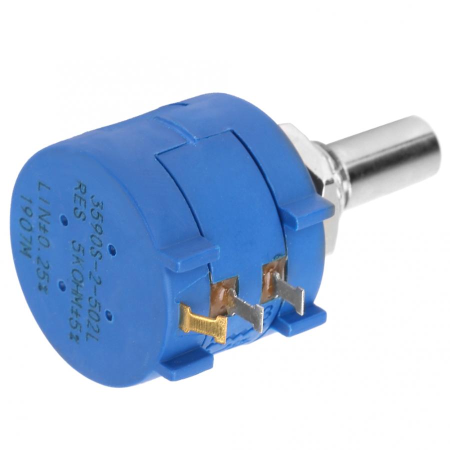 3590S-2-502L 5K Ohm potenciómetro multivuelta de precisión de resistencia ajustable