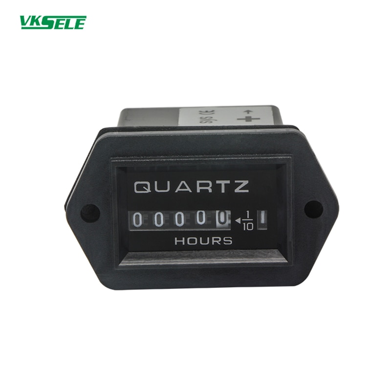 SYS electric counter black AC 220V DC12V to 36V electromagnetic counter