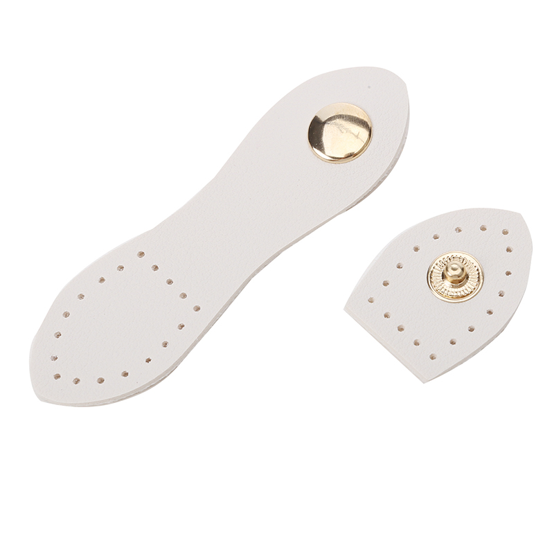 9cm Leather Bag Buckle Handmade Buttons Wallet Hasp Clasp Buckle Card Pack Buckle for DIY Handbag Accessories: 3/8" / Rose Gold