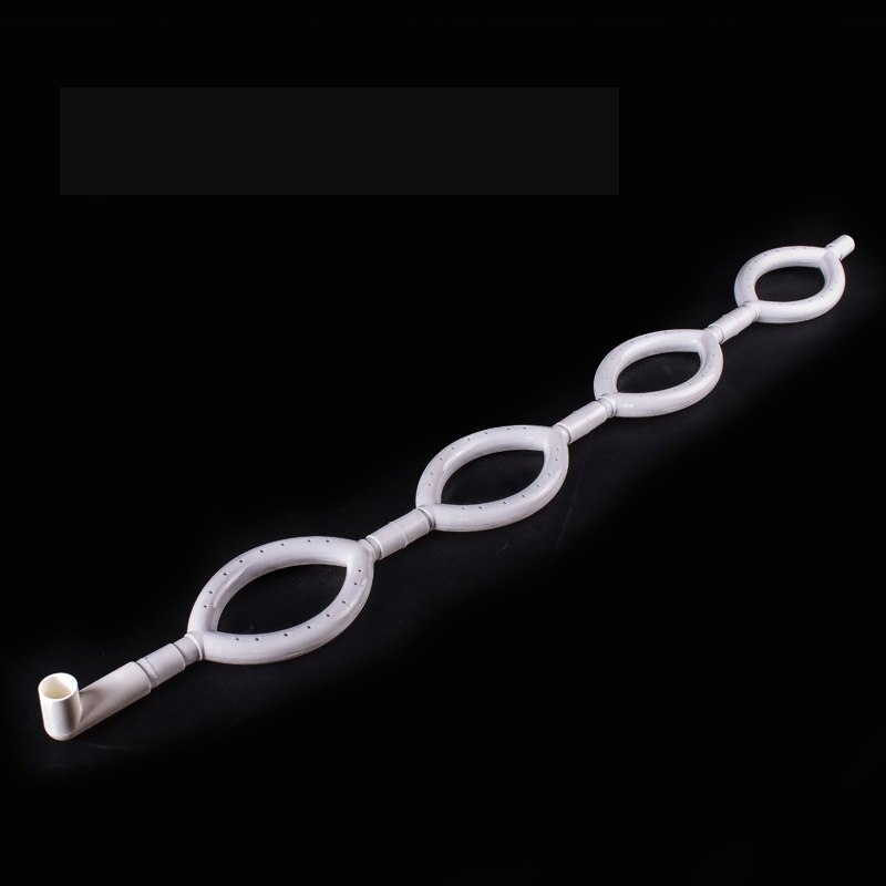 NuoNuoWell Aquarium Filter Rain Bar DIY Fish Tank Rain Pipe Water Cycle Aeration Drip Tube Ring Pipe Sprayer: 4 rings