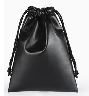 1pc 7x8, 9x9, 12x11, 11x15, 15x20, 21x25cm Drawstring PU Leather Bags Jewellery Pouches Packing Pouch Storage Bag: 15x20cm