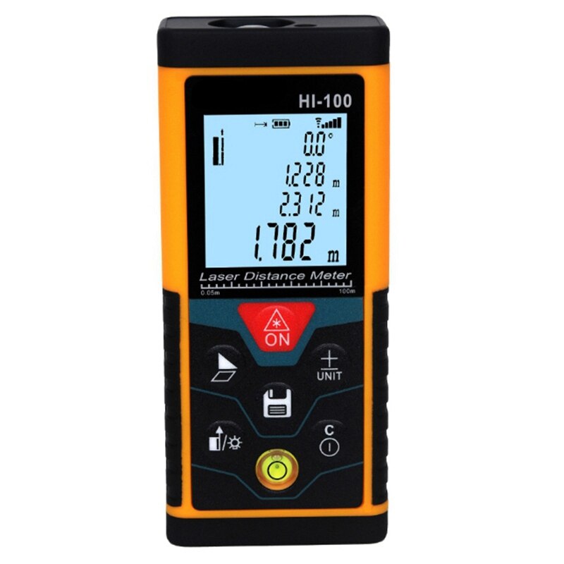 Afstandsmeter afstandsmeter 100m rolmaat afstandsmeter ingebouwde meetinstrument digitale liniaal