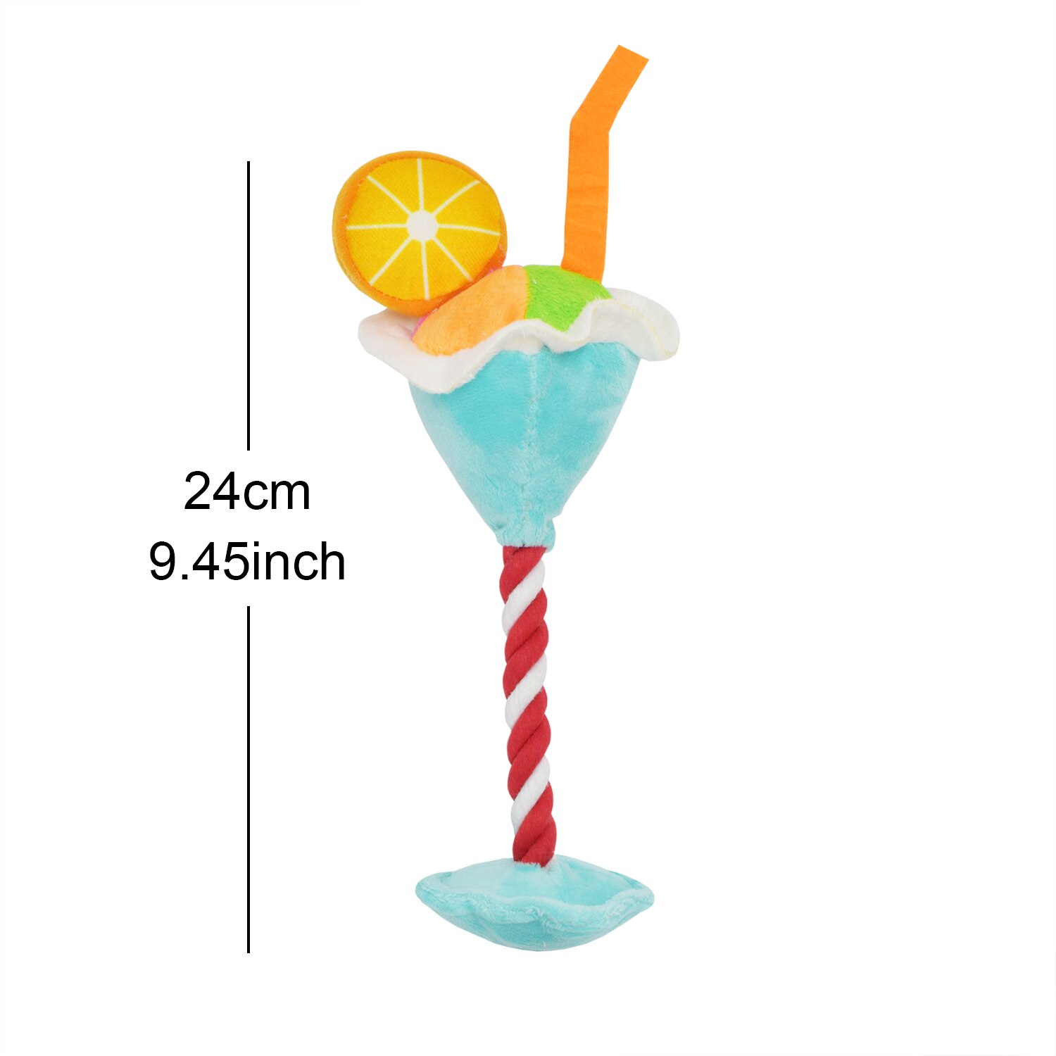 Wine Bottle Shape Squeaky Toy Dog Toys Cocktail Vodka Plush Filled Champagne Food Toys Bite-Resistant Pet Supplies: Blue