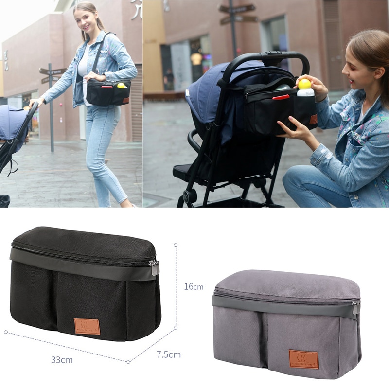 Baby klapvogn taske klapvogn organisator baby ting bleetaske stor kapacitet rejse mor rygsæk barnevogn buggy vogn barsel taske