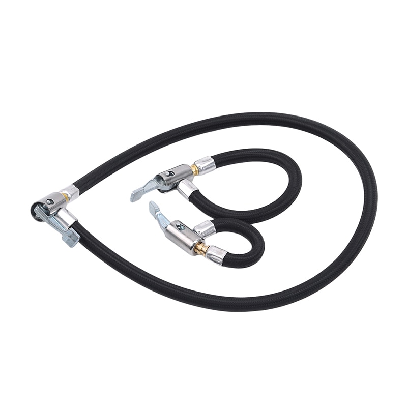 10/20/60cm Locking Air Chuck With Air Hose Inflator Adapter Extension Inflating Tubes For Pump Of Bike Motorcycle Car Tire