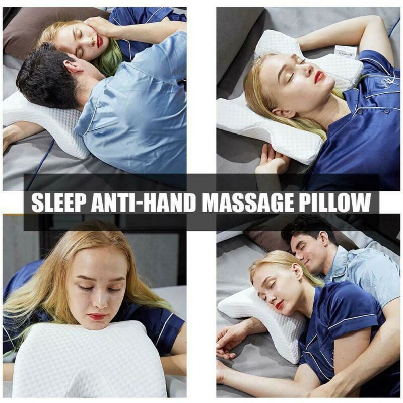 Contour Memory Foam Pillow Neck Back Support Orthopaedic Firm Head My Pillows