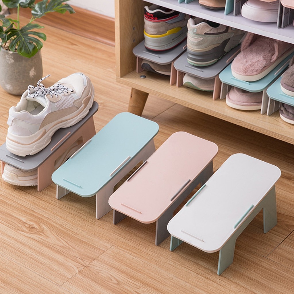 35 # Opvouwbare Schoen Organisator Schoen Stacker Ruimte Besparen Display Rack Schoenen Huishoudelijke Handige Organizer Woonaccessoires