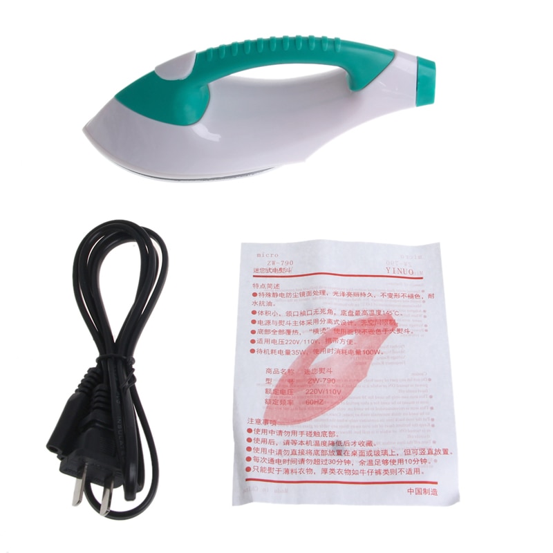 Mini Portable Electric Traveling Steam Iron For Clothes Dry US Plug Whosale